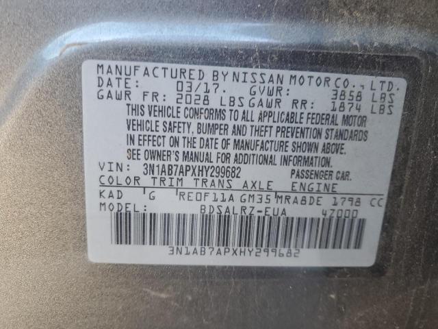 Photo 11 VIN: 3N1AB7APXHY299682 - NISSAN SENTRA 