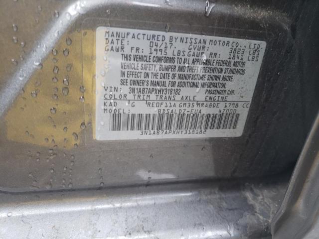 Photo 11 VIN: 3N1AB7APXHY318182 - NISSAN SENTRA 