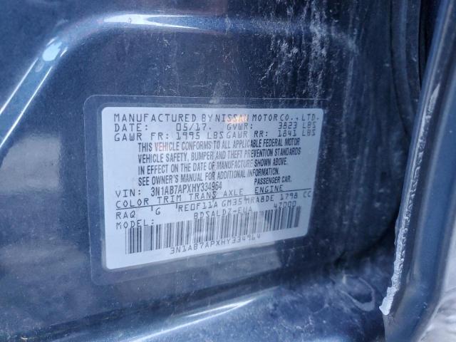 Photo 11 VIN: 3N1AB7APXHY334964 - NISSAN SENTRA S 