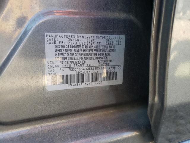 Photo 11 VIN: 3N1AB7APXJY304000 - NISSAN SENTRA 