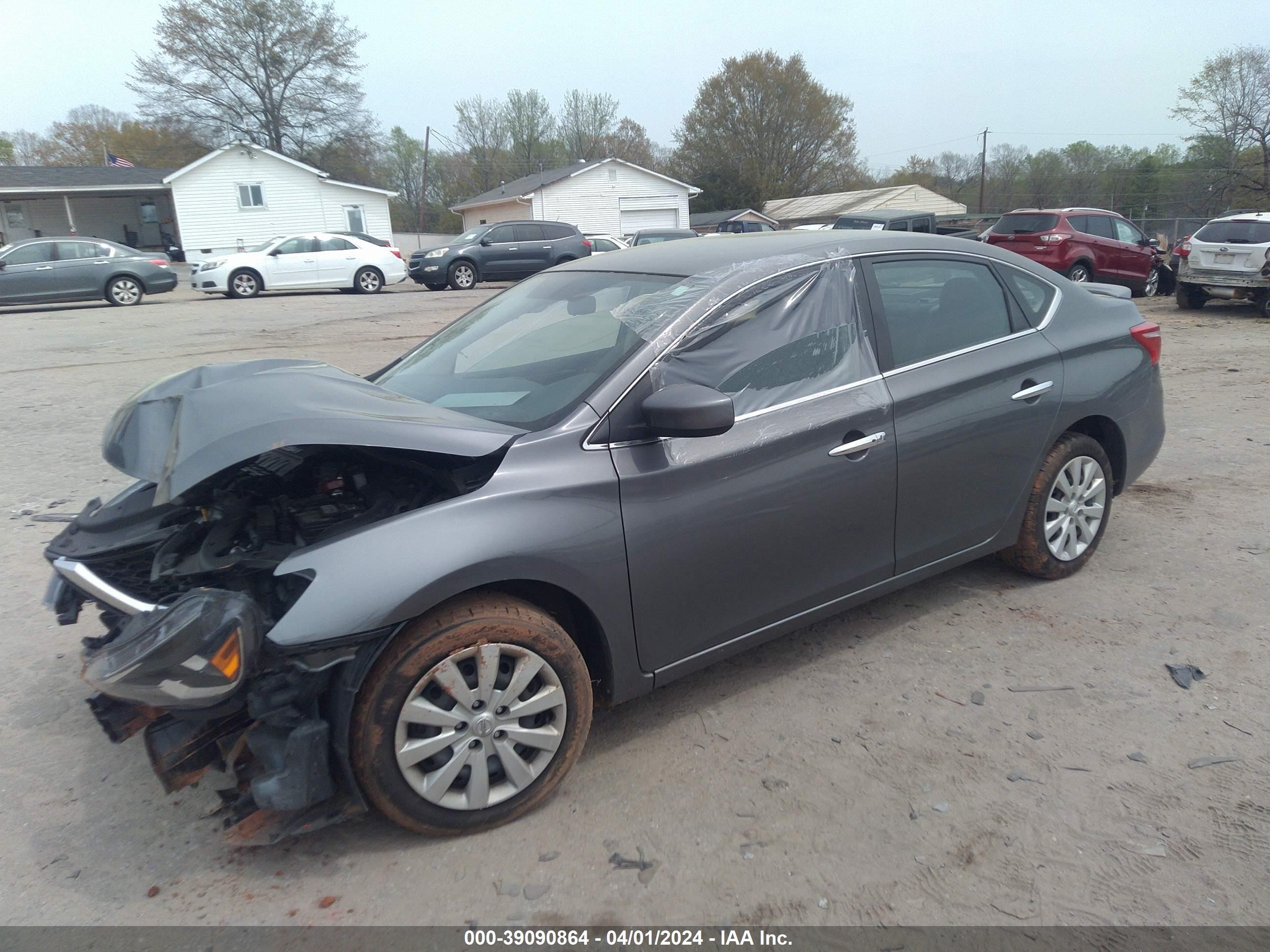 Photo 1 VIN: 3N1AB7APXKY254667 - NISSAN SENTRA 