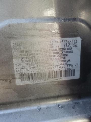 Photo 12 VIN: 3N1AB7APXKY305018 - NISSAN SENTRA S 