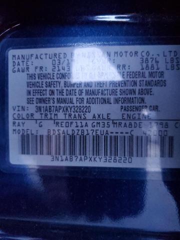 Photo 11 VIN: 3N1AB7APXKY328220 - NISSAN SENTRA 