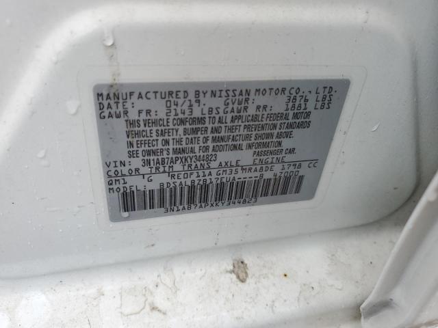 Photo 12 VIN: 3N1AB7APXKY344823 - NISSAN SENTRA S 