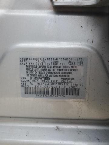 Photo 11 VIN: 3N1AB7APXKY387896 - NISSAN SENTRA 