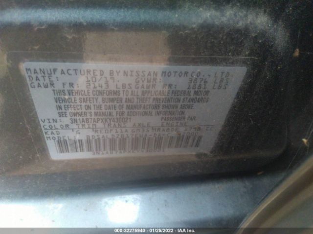 Photo 8 VIN: 3N1AB7APXKY430021 - NISSAN SENTRA 