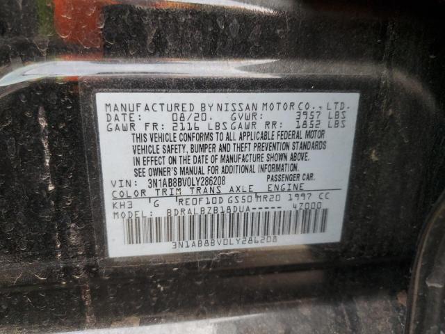 Photo 11 VIN: 3N1AB8BV0LY286208 - NISSAN SENTRA 