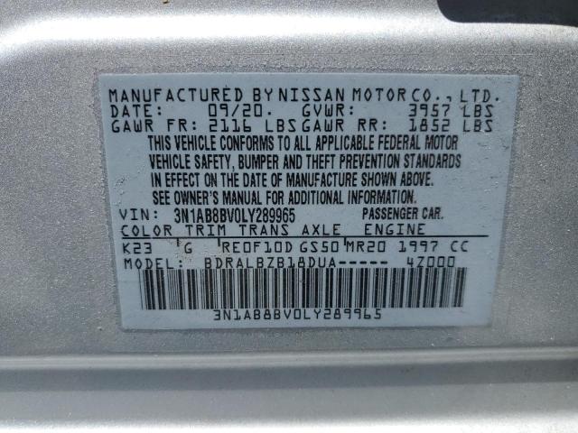 Photo 12 VIN: 3N1AB8BV0LY289965 - NISSAN SENTRA 