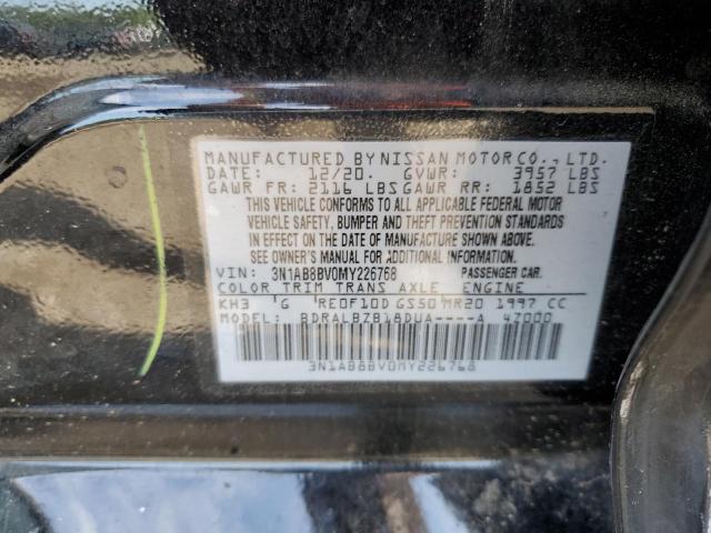 Photo 11 VIN: 3N1AB8BV0MY226768 - NISSAN SENTRA 