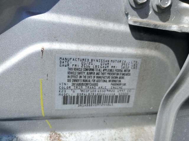 Photo 11 VIN: 3N1AB8BV0MY244865 - NISSAN SENTRA 