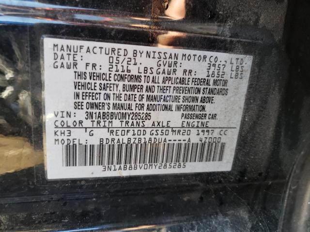 Photo 9 VIN: 3N1AB8BV0MY285285 - NISSAN SENTRA S 