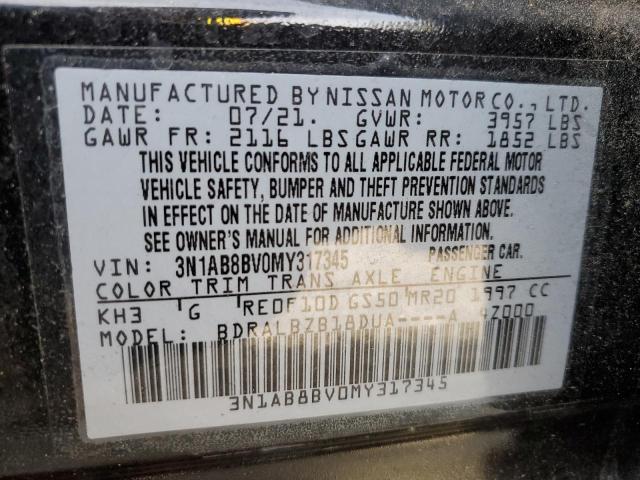 Photo 12 VIN: 3N1AB8BV0MY317345 - NISSAN SENTRA 