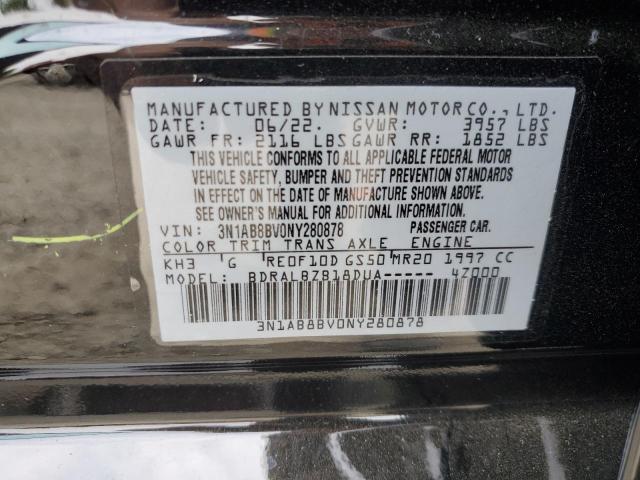 Photo 11 VIN: 3N1AB8BV0NY280878 - NISSAN SENTRA S 