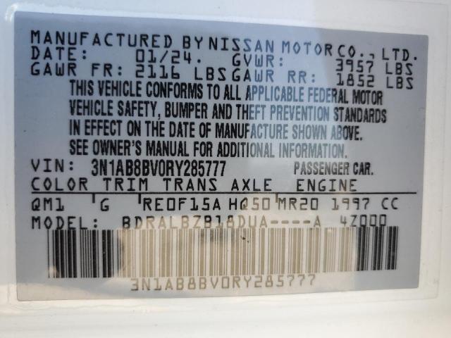 Photo 11 VIN: 3N1AB8BV0RY285777 - NISSAN SENTRA S 