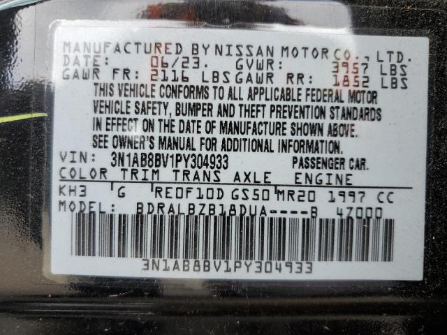 Photo 11 VIN: 3N1AB8BV1PY304933 - NISSAN SENTRA S 