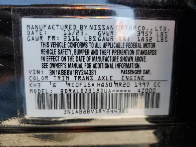 Photo 11 VIN: 3N1AB8BV1RY244381 - NISSAN SENTRA S 