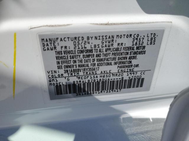 Photo 12 VIN: 3N1AB8BV1RY359417 - NISSAN SENTRA S 