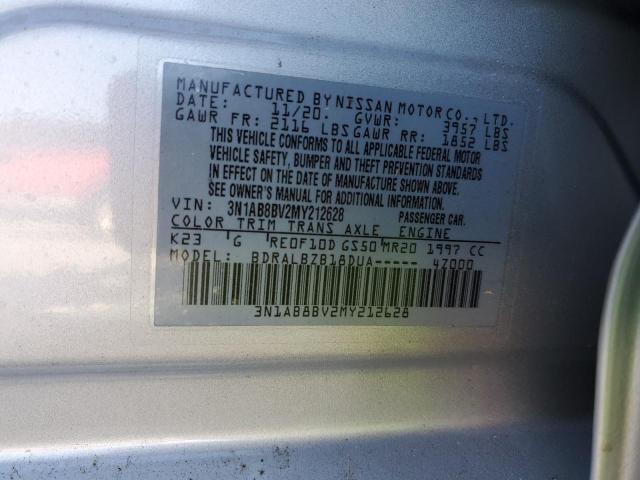 Photo 11 VIN: 3N1AB8BV2MY212628 - NISSAN SENTRA 