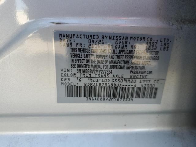 Photo 11 VIN: 3N1AB8BV2MY277334 - NISSAN SENTRA S 