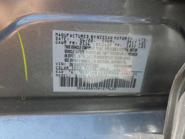 Photo 11 VIN: 3N1AB8BV2NY279652 - NISSAN SENTRA S 