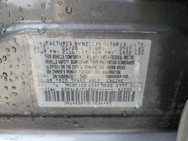 Photo 11 VIN: 3N1AB8BV3LY216489 - NISSAN SENTRA 