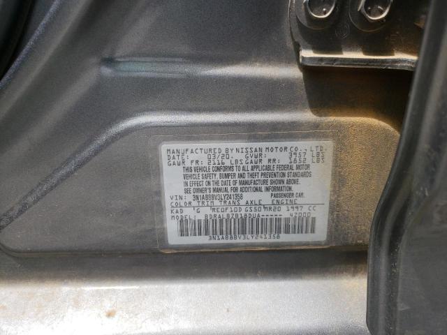 Photo 9 VIN: 3N1AB8BV3LY241358 - NISSAN SENTRA S 