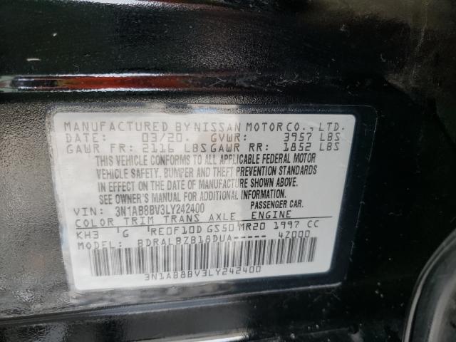 Photo 9 VIN: 3N1AB8BV3LY242400 - NISSAN SENTRA S 