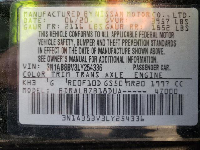 Photo 12 VIN: 3N1AB8BV3LY254336 - NISSAN SENTRA 