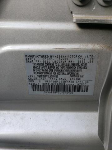 Photo 11 VIN: 3N1AB8BV3LY290432 - NISSAN SENTRA S 