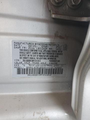 Photo 11 VIN: 3N1AB8BV3MY251812 - NISSAN SENTRA S 