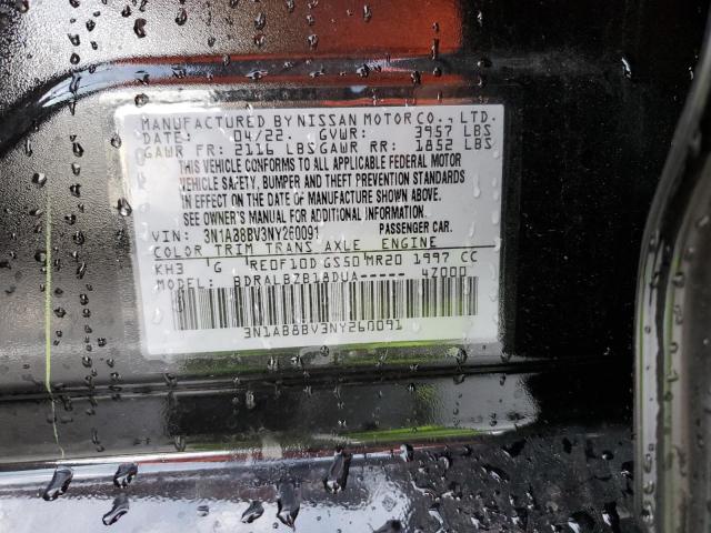 Photo 11 VIN: 3N1AB8BV3NY260091 - NISSAN SENTRA S 