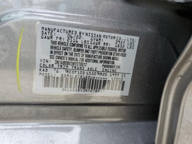 Photo 11 VIN: 3N1AB8BV3NY278817 - NISSAN SENTRA S 