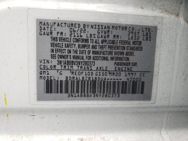 Photo 11 VIN: 3N1AB8BV3NY280373 - NISSAN SENTRA S 