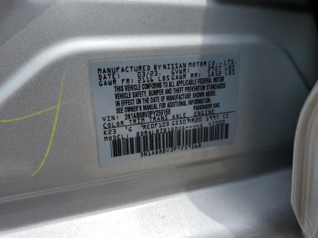 Photo 12 VIN: 3N1AB8BV3PY259168 - NISSAN SENTRA S 