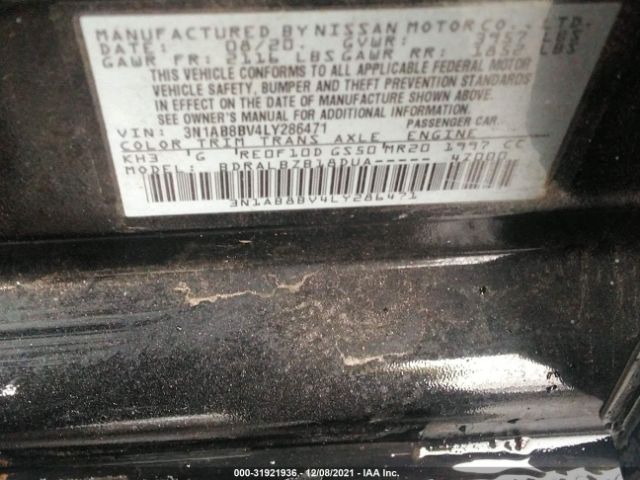 Photo 8 VIN: 3N1AB8BV4LY286471 - NISSAN SENTRA 