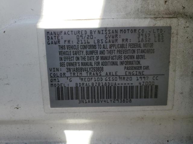 Photo 11 VIN: 3N1AB8BV4LY293808 - NISSAN SENTRA S 