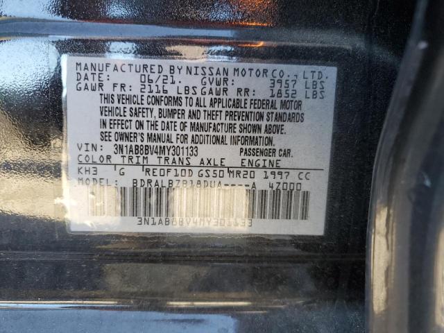 Photo 11 VIN: 3N1AB8BV4MY301133 - NISSAN SENTRA 