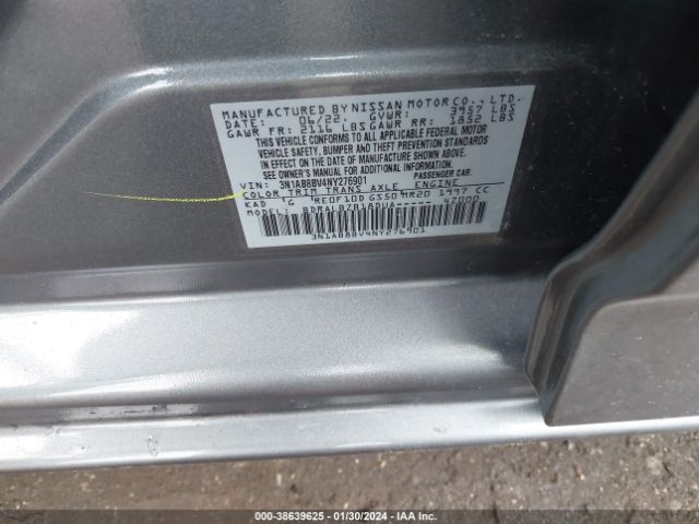 Photo 8 VIN: 3N1AB8BV4NY276901 - NISSAN SENTRA 