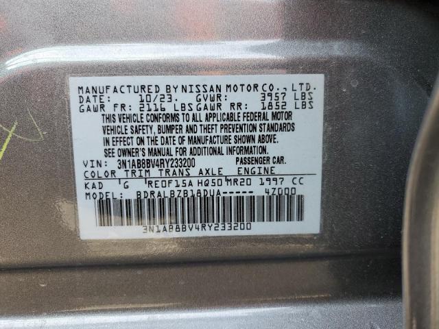 Photo 12 VIN: 3N1AB8BV4RY233200 - NISSAN SENTRA 