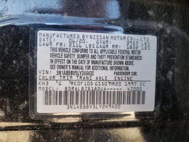 Photo 9 VIN: 3N1AB8BV5LY249400 - NISSAN SENTRA S 