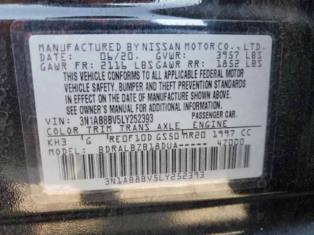 Photo 11 VIN: 3N1AB8BV5LY252393 - NISSAN SENTRA S 