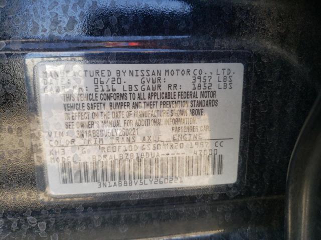 Photo 12 VIN: 3N1AB8BV5LY260221 - NISSAN SENTRA S 