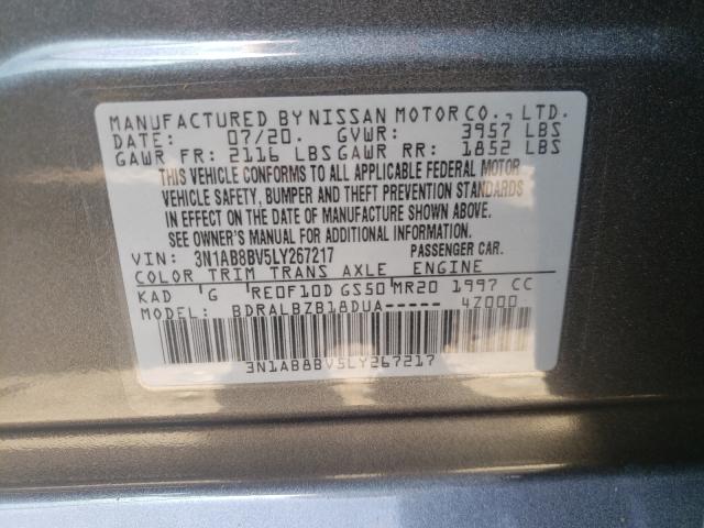 Photo 9 VIN: 3N1AB8BV5LY267217 - NISSAN SENTRA S 