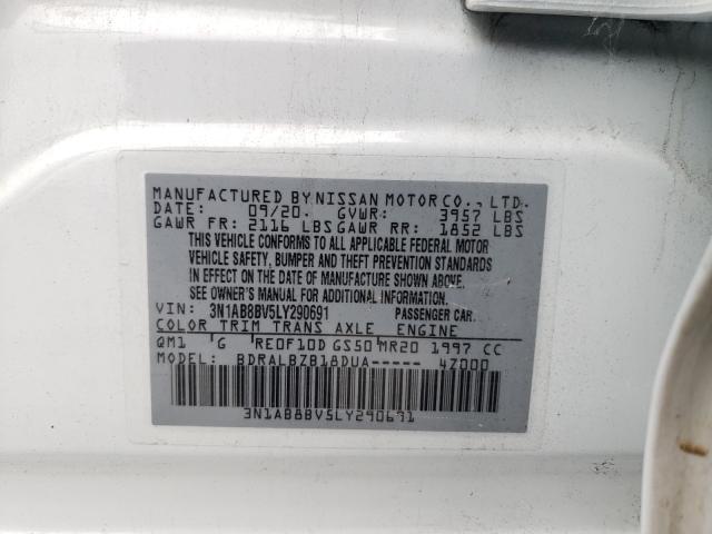 Photo 9 VIN: 3N1AB8BV5LY290691 - NISSAN SENTRA S 