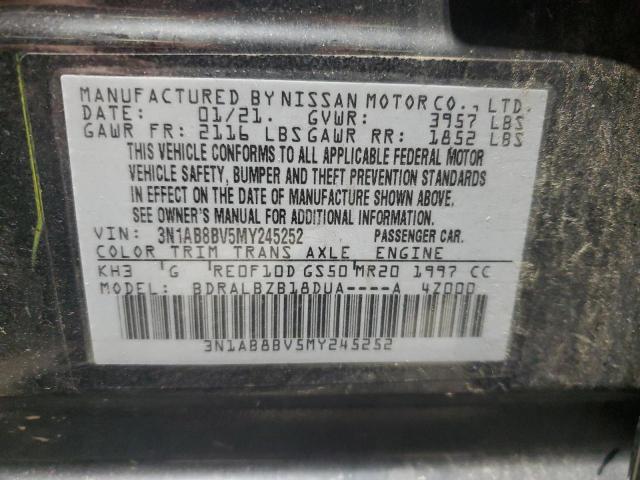 Photo 11 VIN: 3N1AB8BV5MY245252 - NISSAN SENTRA S 