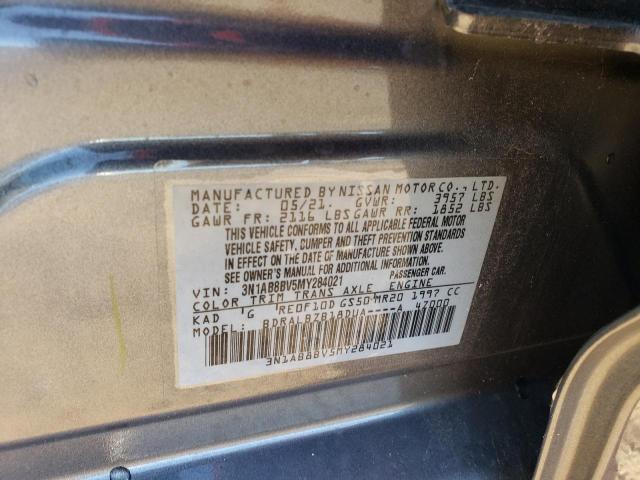 Photo 12 VIN: 3N1AB8BV5MY284021 - NISSAN SENTRA S 