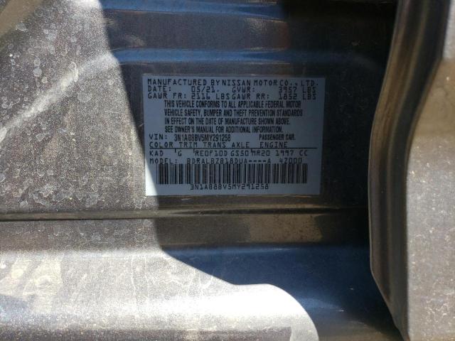 Photo 11 VIN: 3N1AB8BV5MY291258 - NISSAN SENTRA S 