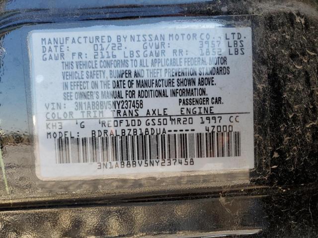 Photo 11 VIN: 3N1AB8BV5NY237458 - NISSAN SENTRA S 