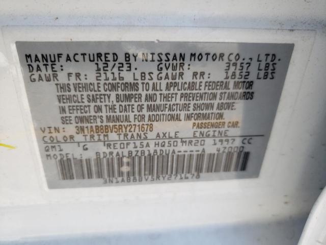 Photo 11 VIN: 3N1AB8BV5RY271678 - NISSAN SENTRA S 