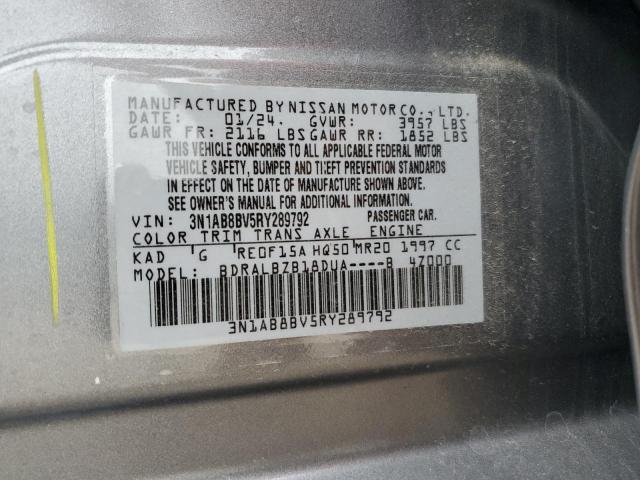 Photo 11 VIN: 3N1AB8BV5RY289792 - NISSAN SENTRA S 